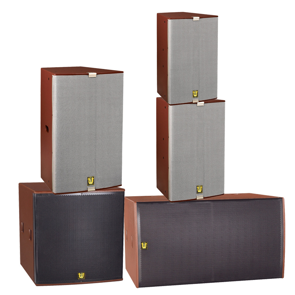 厂家专业舞台12寸分频音响 高音质户外演出音箱KTV会议室音响