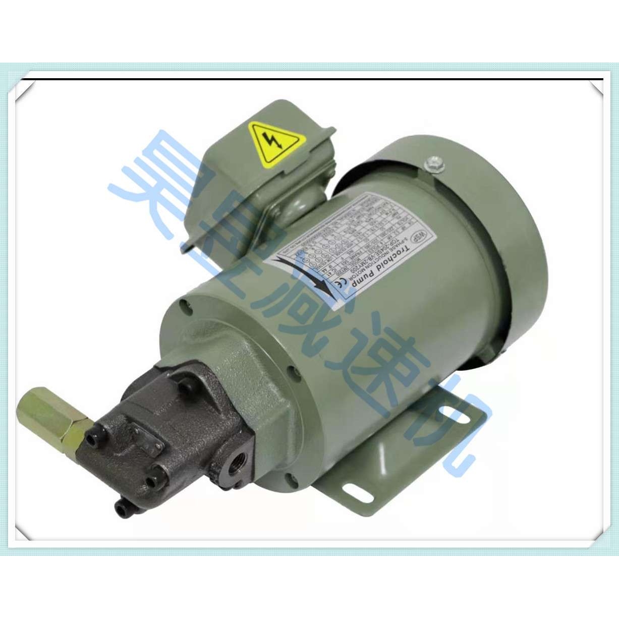 油冷机马达电机 1ME200 2ME400 2ME750 润滑摆线齿轮油泵 2A