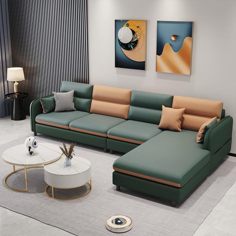 新款意式布艺沙发客厅家用中小户型客厅简约现代风时尚奶油风沙发