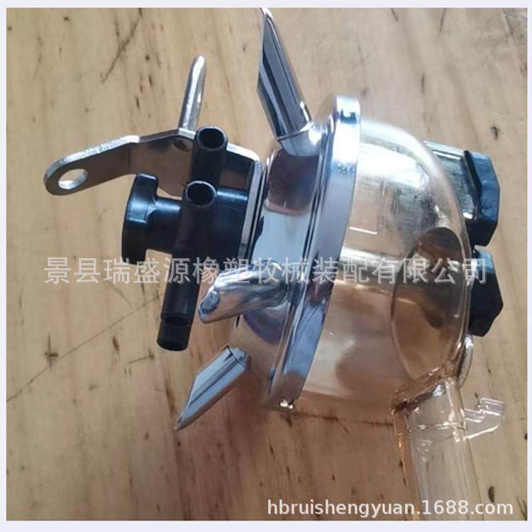 养牛养殖设备配件 不锈钢底座集乳器 奶厅挤奶机300ml集乳器