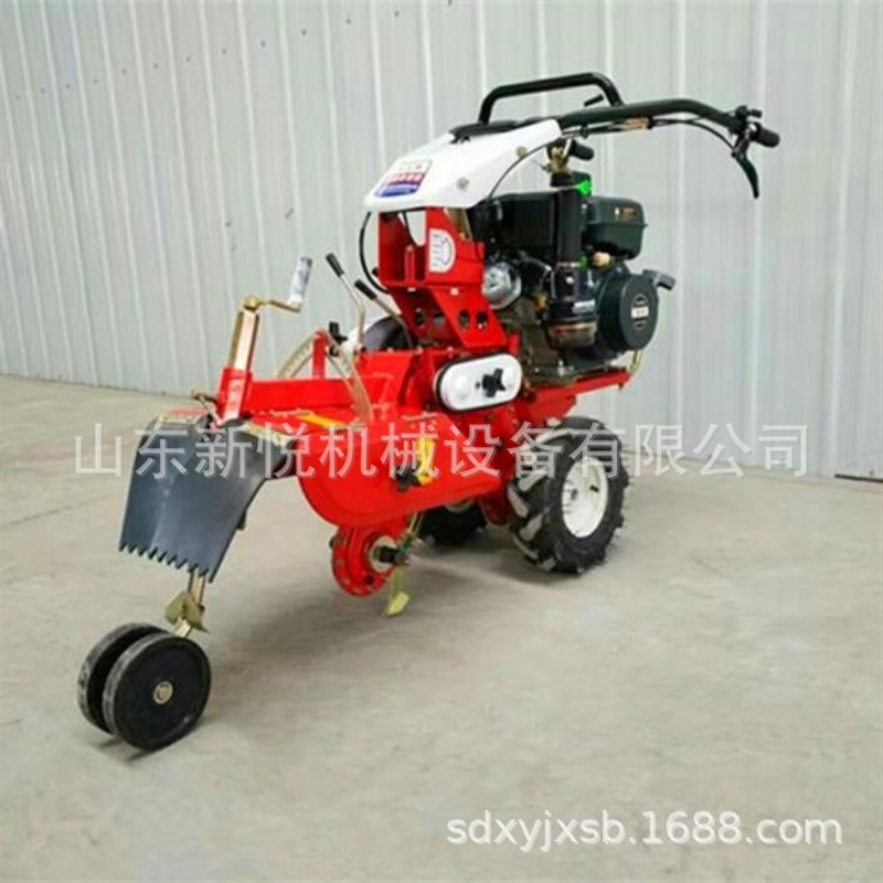 柴油18a6型开沟旋耕机 大马力田园管理机 大葱开沟培土机