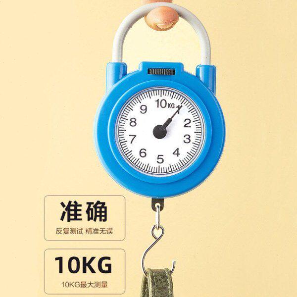 手提精准厨房勾电子秤买菜带随身称家用秤小型称弹簧秤便捷式斤两