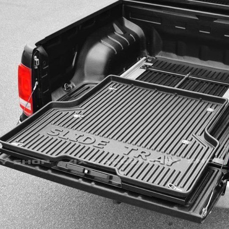 适用各类皮卡车货箱滑轨抽屉皮卡尾箱推拉托R盘后备箱导轨推板