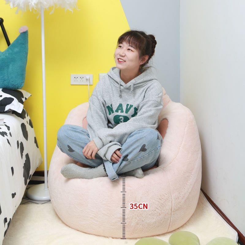 可爱猫爪懒人沙发豆袋榻榻米小型女生单人卧室阳台椅子座椅儿童房