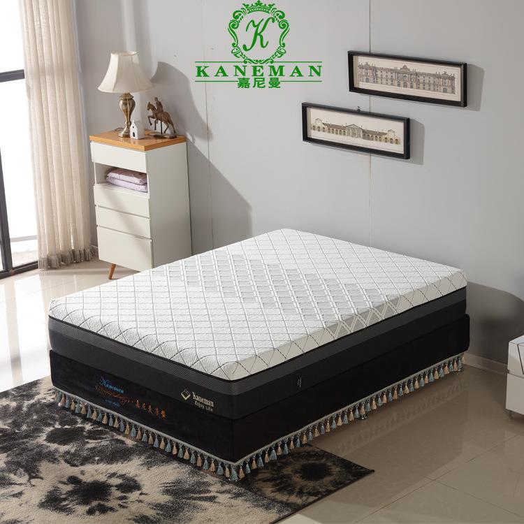 嘉尼曼民宿记忆棉床垫无簧乳胶出口压缩彩箱盒装海绵垫舒适睡眠