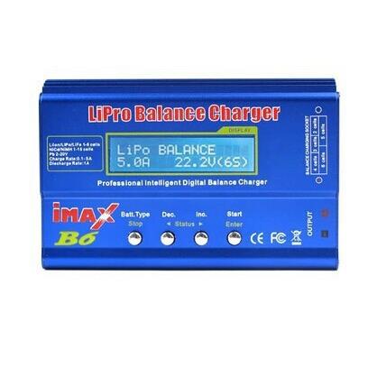 厂家 80W B6多功能平衡6A充电器高级彩盒T头 田宫头送配线