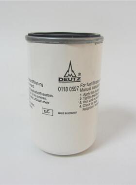 原厂道依茨柴油滤芯 01180597 柴油发电机组燃油滤芯柴滤01181917