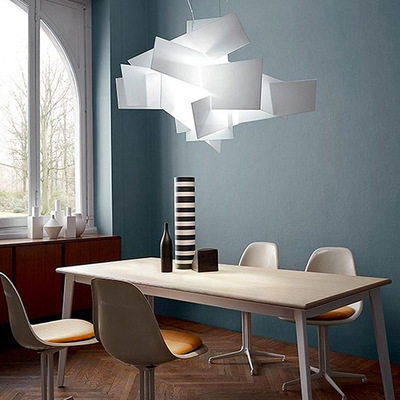 意大利Foscarini BiBang现代创意个性艺术几何装饰卧室客餐厅吊灯