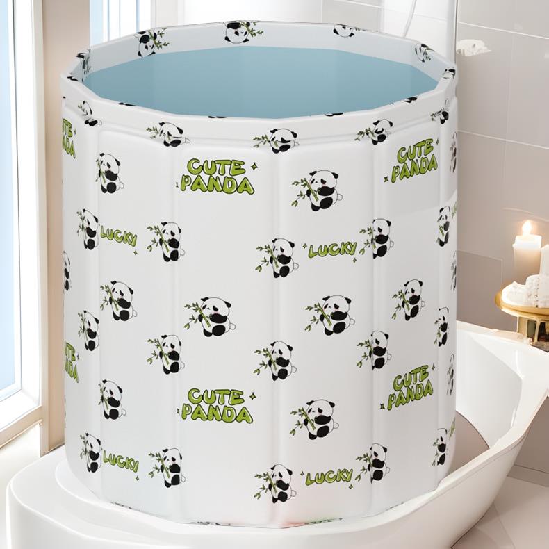 泡澡桶家用可折叠洗澡便携式过膝加高保温成人洗浴桶儿童小泡脚桶