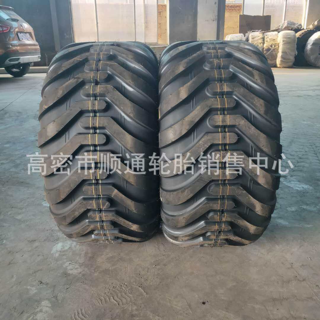 农业捆草机轮胎400/60-15.5打捆轮胎500/600/700/50-17-22.5出口
