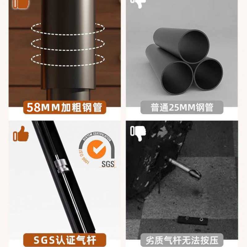 简约可旋转升降岩板电脑桌可移动公司家用客厅沙发茶几卧室床边桌
