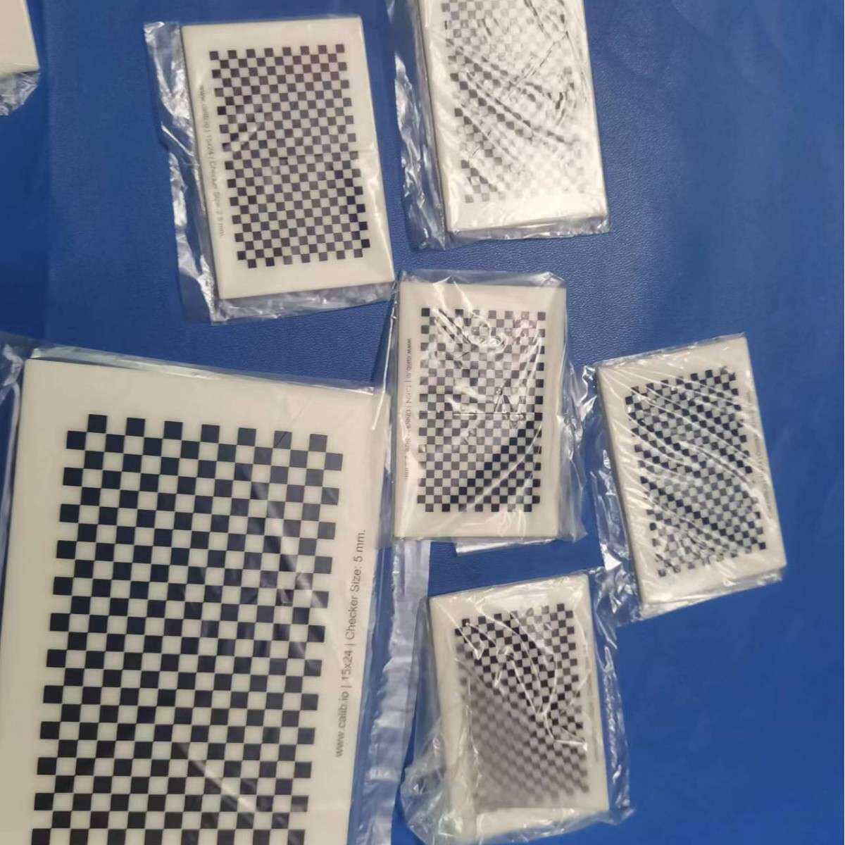 陶瓷棋盘格标定板耐温差不反光适合高精度需求63mm*63mm