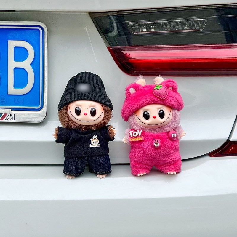 车尾挂件车外装饰品后备箱汽车尾部玩偶车载摆Q件可爱公仔女生礼