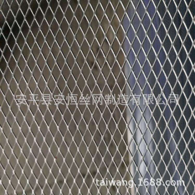 0.5mm厚双相钢板拉伸网孔径4*8mm 菱形孔双相不锈钢网 2205/2507
