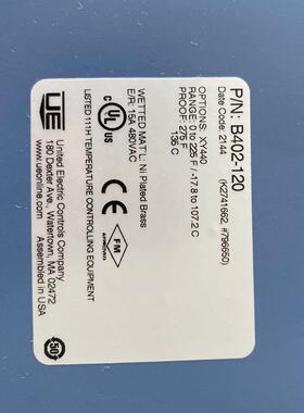 UNITED温度开关32095 B402-120