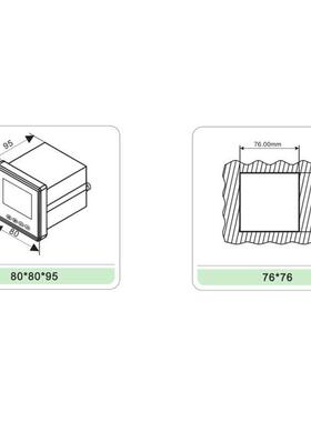源头 电压表、数显表、三相电压数显表 MT-B140S76-3U