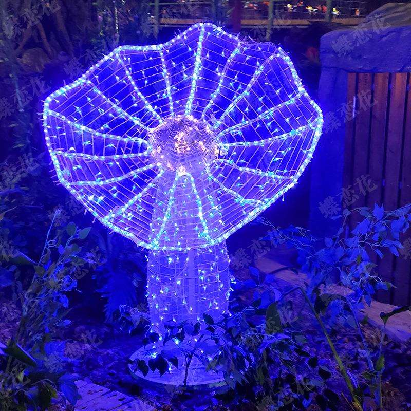 大型造型装饰灯 户外景观园LED亮化道具 广场草坪造景花卉虫鸟灯