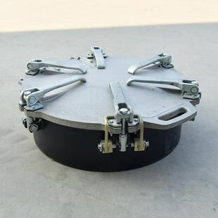铝合金快开人孔盖6爪快开人孔盖粉粒物料车下灰车罐盖