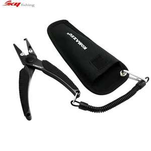 卡美斯多功能路亚钳轻便铁板钳控鱼板钳带失手绳多用途钳子