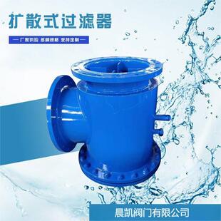 厂家生产扩散式过滤器 水处理设备污水除污器 水泵扩散过滤器