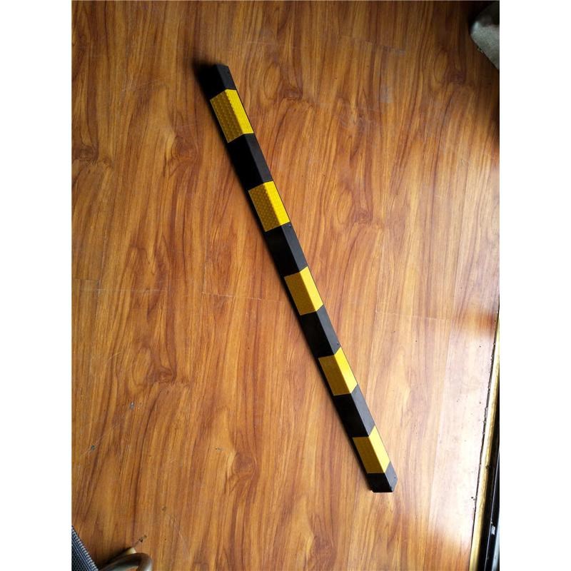 5cm立柱1米防护条护墙角反光优长地下室橡胶质R超窄型护角防撞条