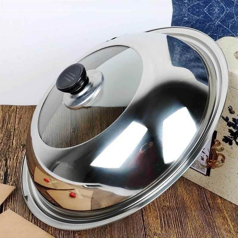 32不锈钢锅盖40家用炒锅38cm36公分30直径28cm锅盖34Y厘米防烫42