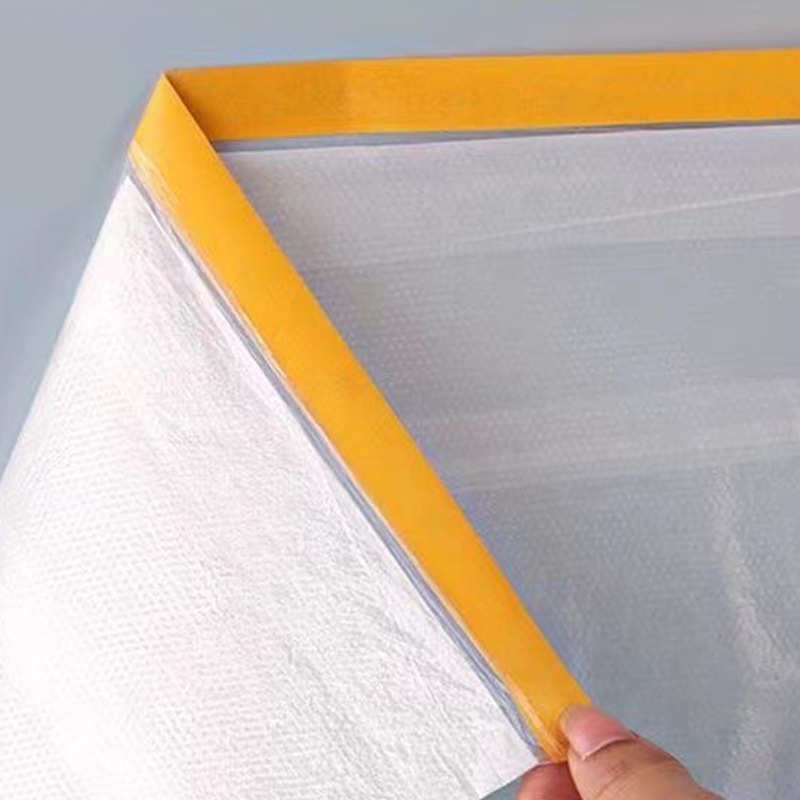 和纸保护膜油漆装修遮蔽u膜家具宿舍防尘遮蔽膜汽车喷漆保护膜