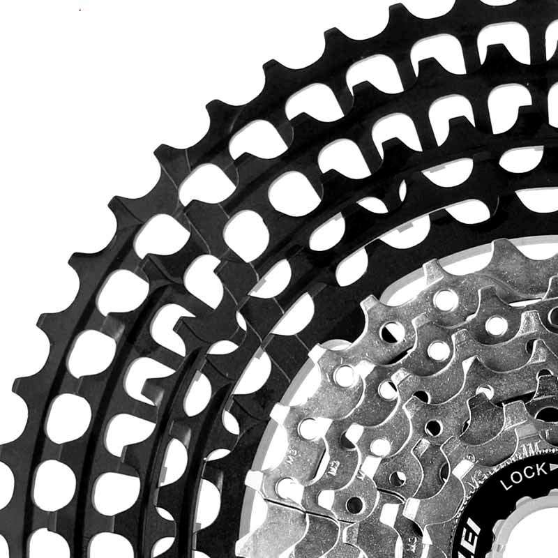 日晖山地自行车飞轮11S/12S/50/52T超I轻镂空大齿爬坡SH卡式飞轮H