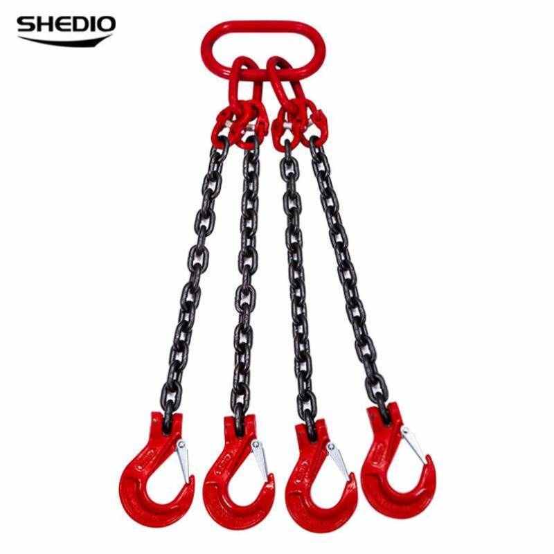 组合炼条起重吨吊具组合定做腿雕吊环g80起重吊钩晟84X吊索具锰钢