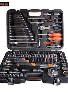 SHEFFIELD钢盾S110001 120+1件套汽保维修组套机修工具121件