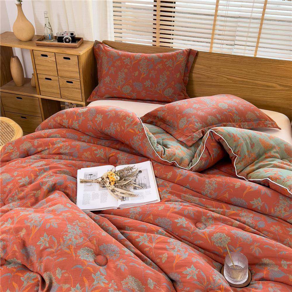 法式复古风全棉色织提花双层纱大豆纤维冬被加厚保暖被芯春秋被,标准件/零部件/工业耗材,其他五金件,淘宝优惠券,粉丝福利购,淘宝优惠卷