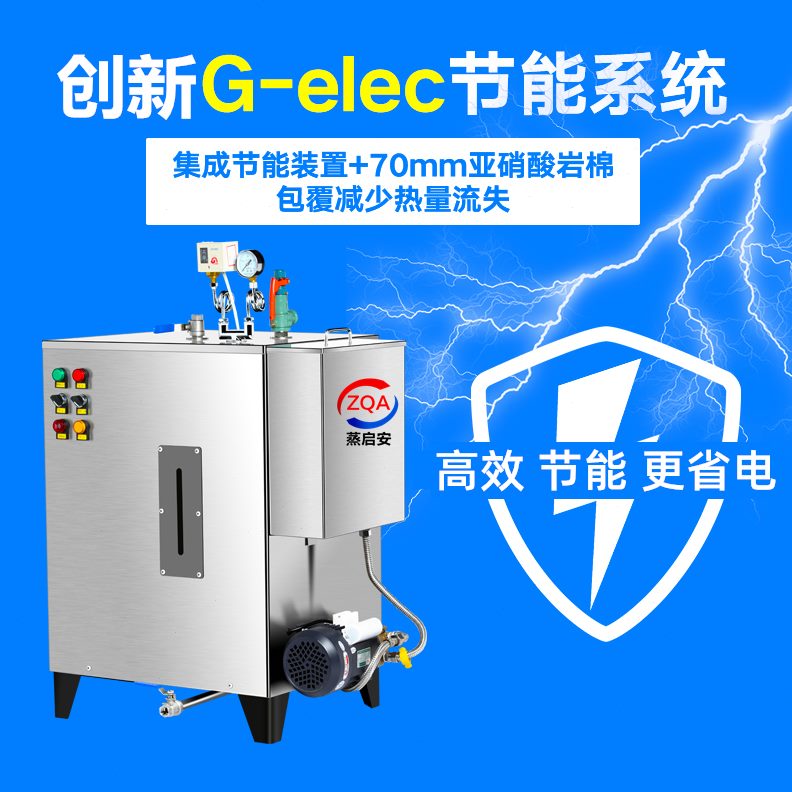 工业商用热电加热环气机小型家用全自动节能锅炉蒸汽发生器保水蒸