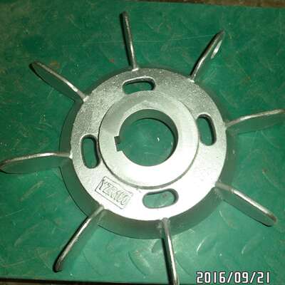 厂家供应YZR160铝风叶 塑料风叶  YZR系列电机风扇叶电机配件