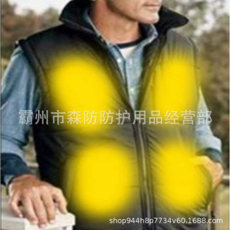 电力施工输电线路冬季加温背心JWBX-01冬季加热保暖坎肩加热马甲