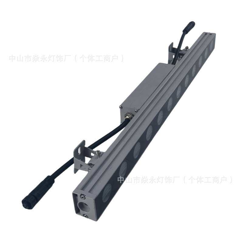 12W高压洗墙灯带电源盒洗墙灯线型LED投光灯LED条形灯擦墙灯