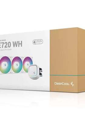 九州风神LE720 冰元素360一体式水冷CPU散热器ARGB 1700/AM5平台