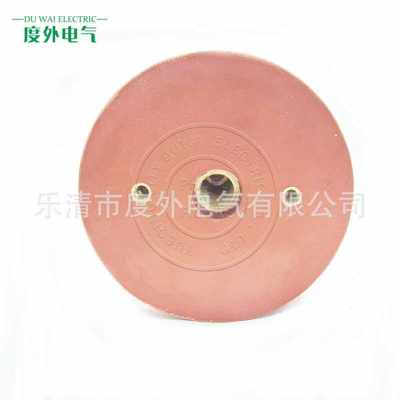 35KV绝缘子 高压配电柜D110*400H 高强度支柱绝缘子 上下孔M16