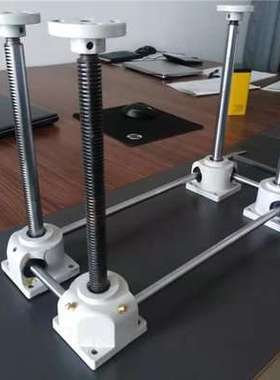 齿轮齿条丝杆升降机SP500SP900电动手摇高速齿条同步升降器平台