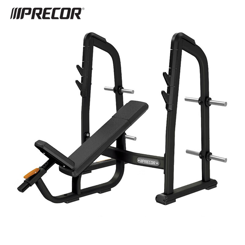 美国Precor必确DBR410商用上斜推举训练架杠铃推胸卧推架举重床