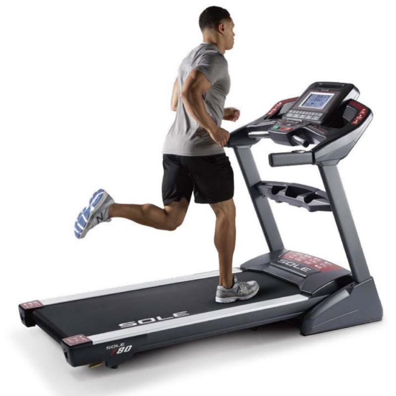 美国sole速尔F80NEW电动跑步机家用豪华可折叠健身房有氧运动器材