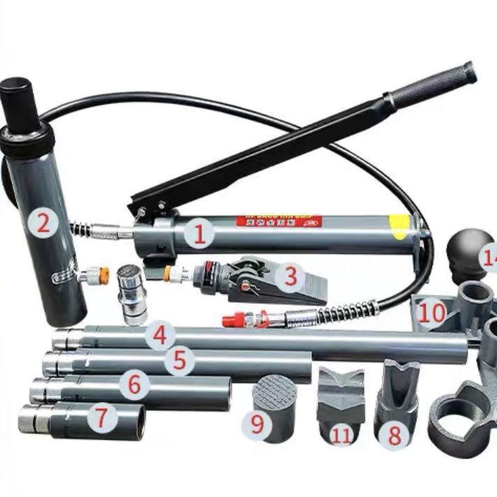 汽车钣金分离式千斤顶10T20T钣金工具液压分离式组合多功能垒德株