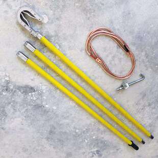 27.5kv接地线铁路电气化接地线27.5kv接触网用70mm臂腕用接地杆线