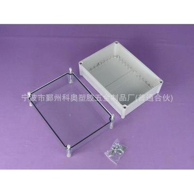 380*280*180透明盖防水接线盒 塑料防水盒 密封开关盒,PWE517