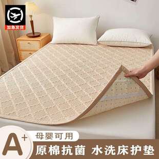床垫软垫家用夏季席梦思保护垫薄款1米5折叠可水洗防滑床褥垫被罩