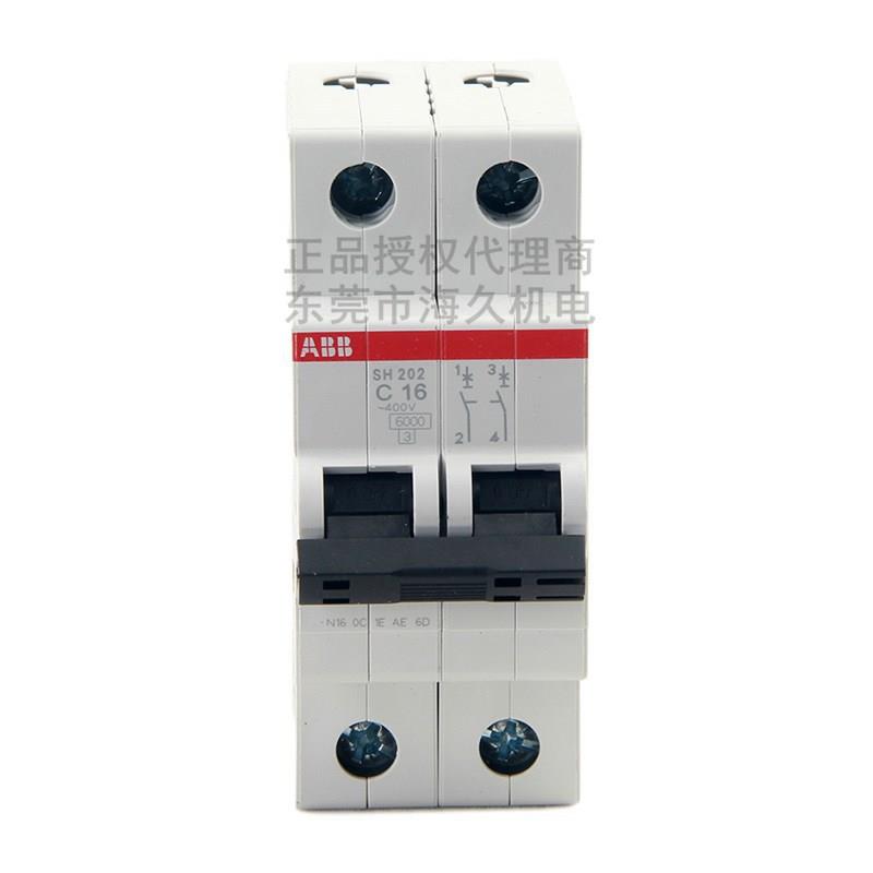 ABB低压开关SH200系列交流断路器SH202-B25;2CDS212001R0255