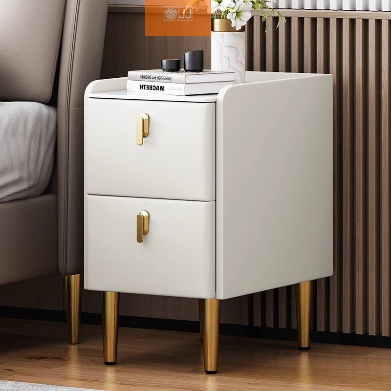 小型实木床头柜轻奢床边柜超窄收纳柜多层25cm储物柜小户型床头柜