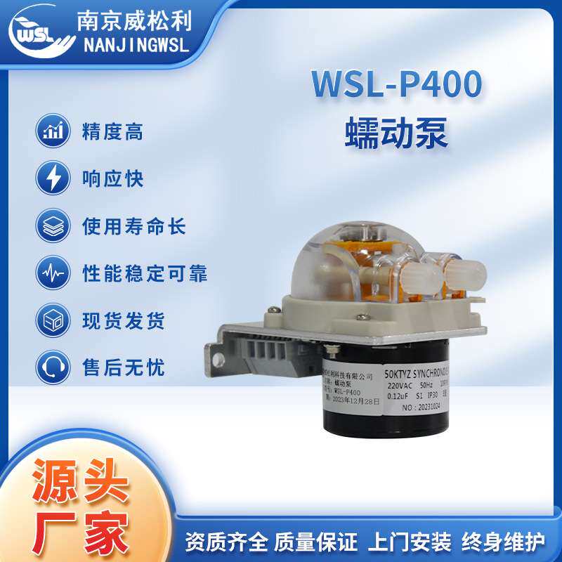 WSL-P400蠕动泵冷凝器排水泵CEMS在线监测配件真空排水泵