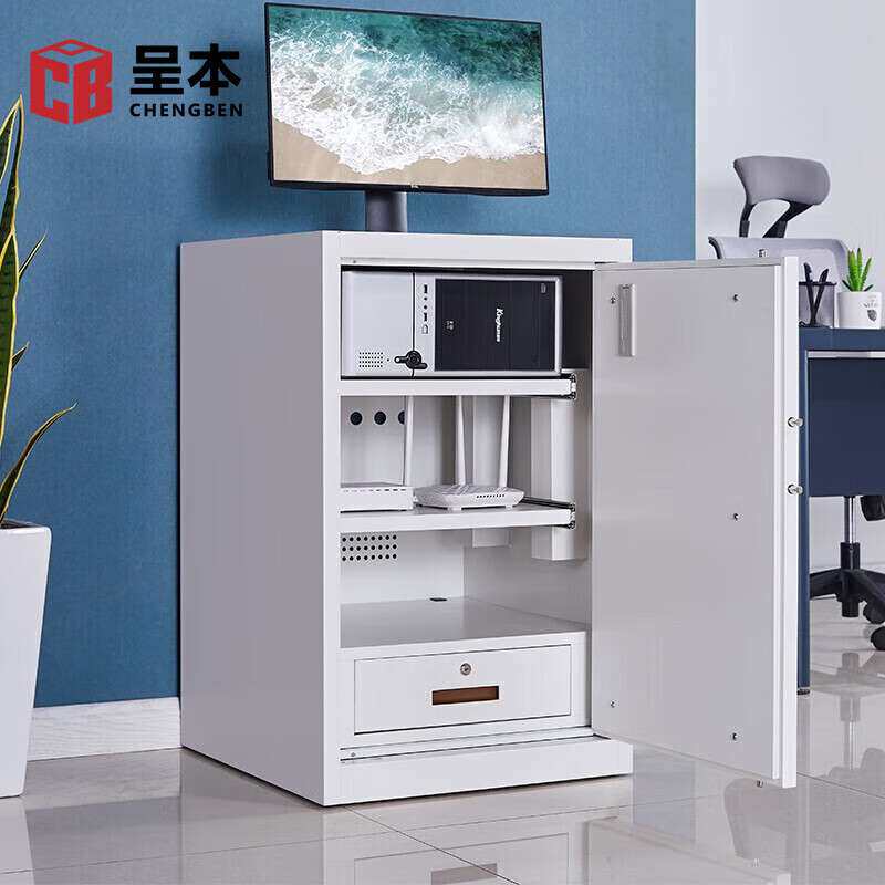 呈本呈本CB-G8 保密机柜 M103国保密码锁 服务器监控柜默认项实木