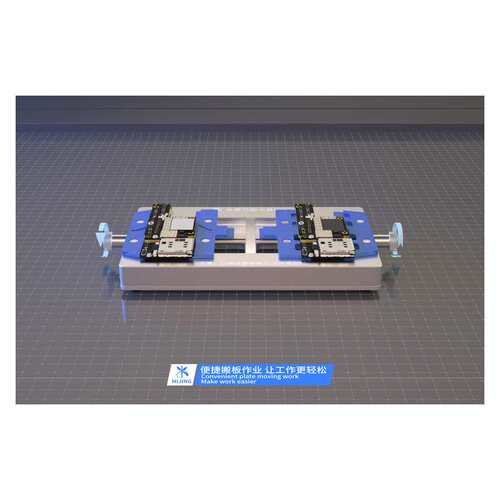 米景K23维修平台卡具双轴承手机主板BGA芯片多功能维修夹具