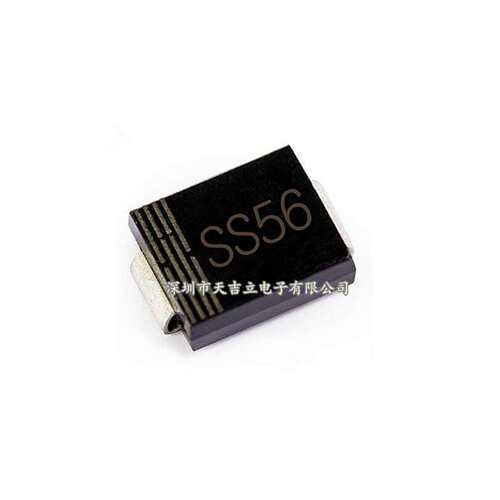 贴片二极管 SS56 SR56 SMC DO-214AB 5A/60V